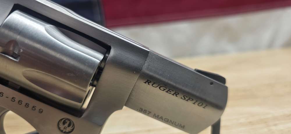 Ruger SP101 .357 Mag 2.25" Stainless DA/SA – Model 5718 -img-2