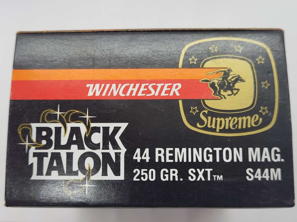 NOS discontinued Winchester Black Talon 44 Mag 60 rounds 3 boxes-img-2