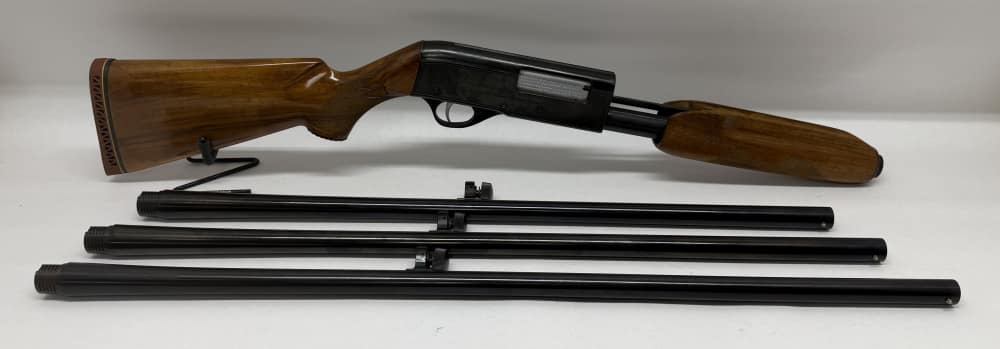 Beretta Silver Pigeon 12 Ga Pump Action Shotgun THREE BARRELS! RARE! NO C&R-img-0