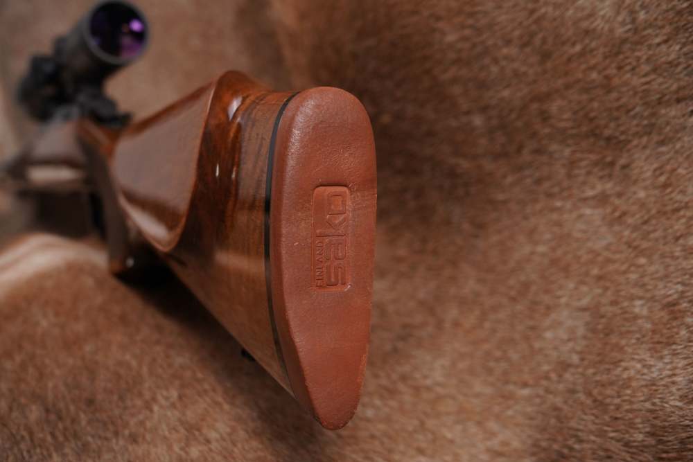 Sako Stoeger AV Finnbear L61R .375 H&H Magnum Bolt Rifle & Scope, 1982-1985-img-6