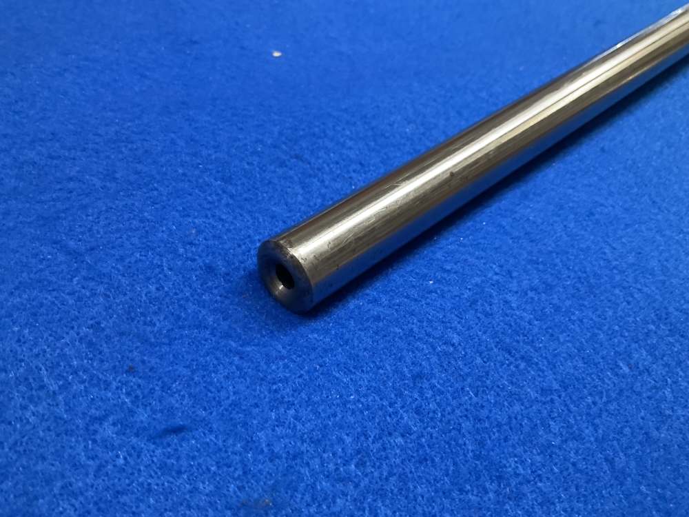 New vintage SCHULTZ & LARSEN M54J rifle barrel action 244 Remington Jaeger -img-2