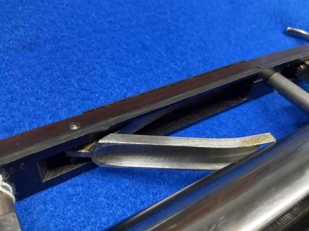 New vintage SCHULTZ & LARSEN M54J rifle barrel action 244 Remington Jaeger -img-13