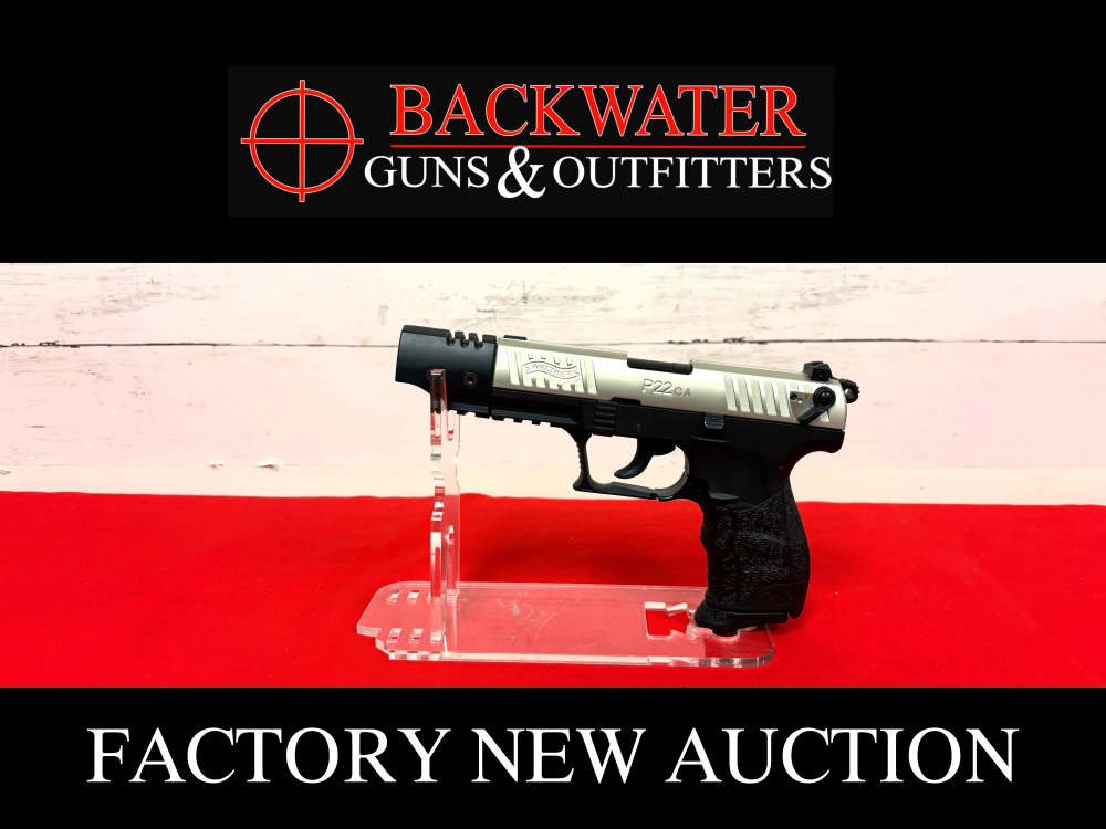 Factory New Walther P22 CA 22LR Target Pistol No Reserve!-img-0