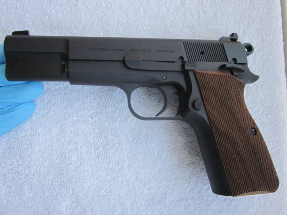 Springfield Armory SA-35 9mm Blued Hi Power +3 MAGS & ORIG CASE HP9201-img-2