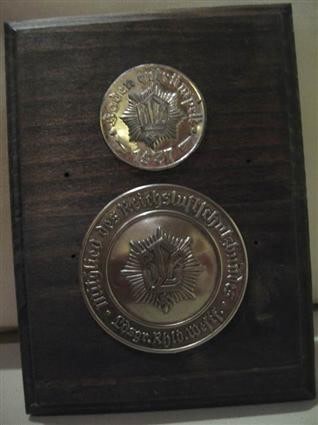 WW2,German, ReichsLuftschutz 1937 Plaque.-img-0
