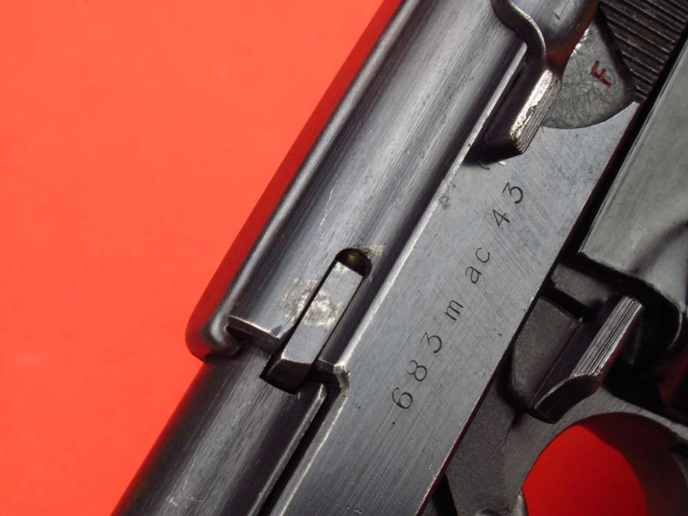 Scarce 1943 Walther P38 Straight Line AC43 WWII 9mm Luger - Mauser-img-21