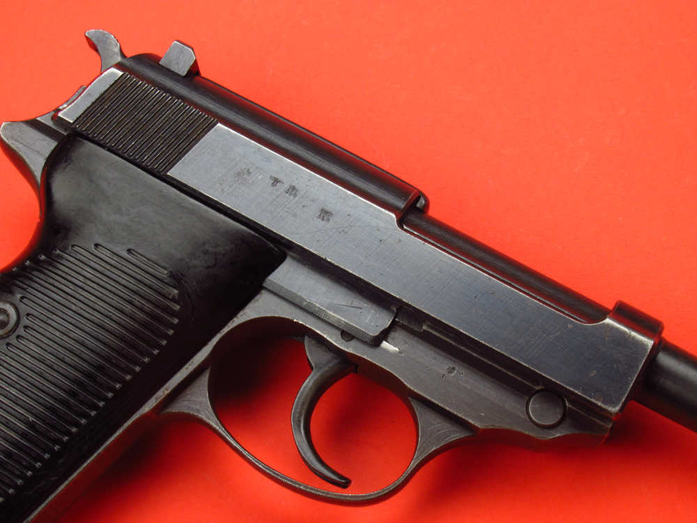 Scarce 1943 Walther P38 Straight Line AC43 WWII 9mm Luger - Mauser-img-38