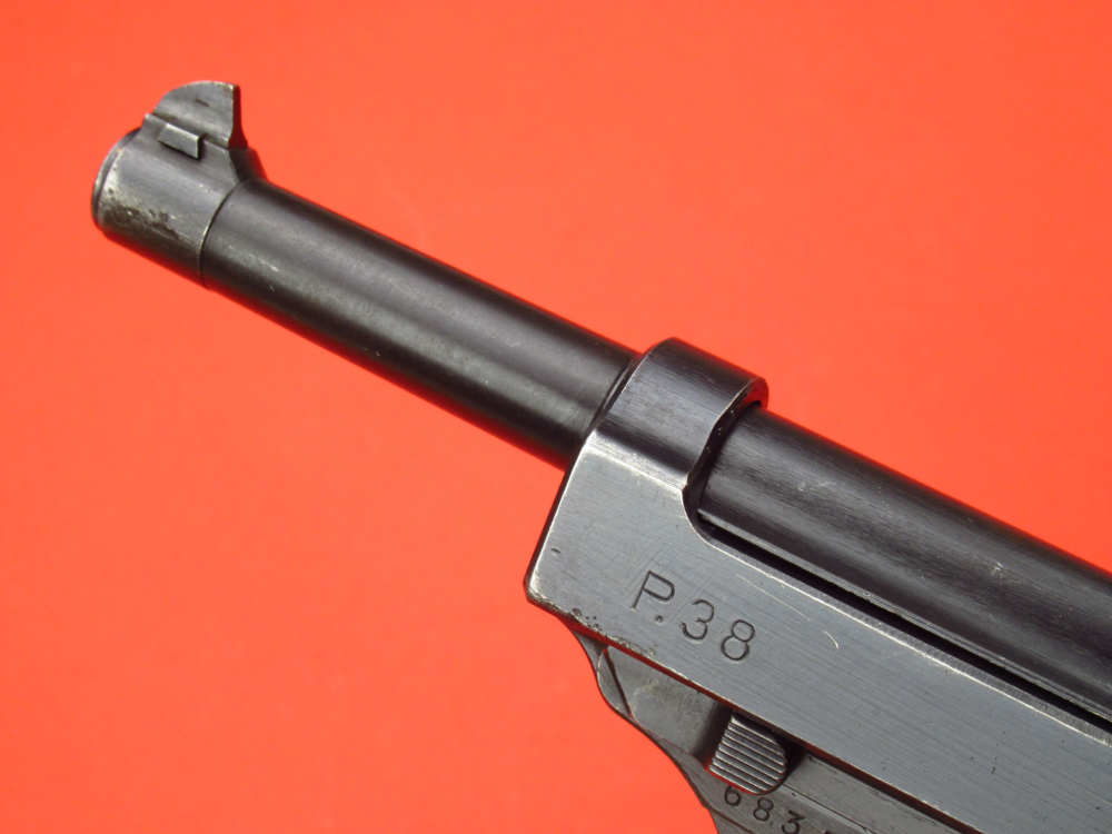 Scarce 1943 Walther P38 Straight Line AC43 WWII 9mm Luger - Mauser-img-10