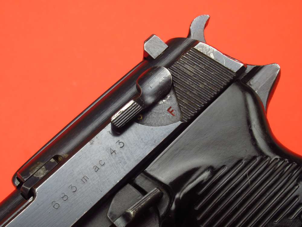 Scarce 1943 Walther P38 Straight Line AC43 WWII 9mm Luger - Mauser-img-18