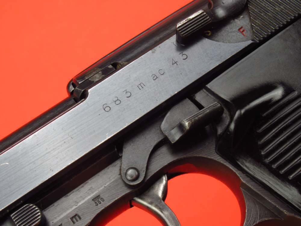 Scarce 1943 Walther P38 Straight Line AC43 WWII 9mm Luger - Mauser-img-16