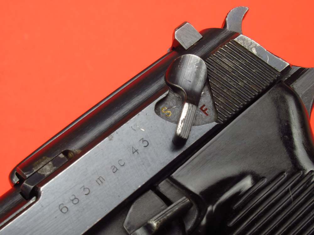 Scarce 1943 Walther P38 Straight Line AC43 WWII 9mm Luger - Mauser-img-19