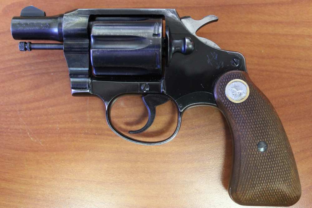 1961 Colt Cobra 2" Snub Nose Revolver .38 Spl Lightwieght Alloy Frame C&R-img-0