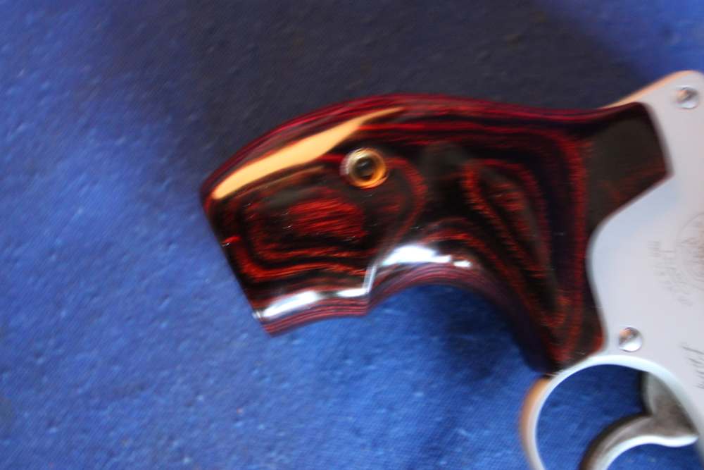 Smith & Wesson 642 -2 Lady smith .38 Revolver 2" Barrel SS & Rosewood-img-7