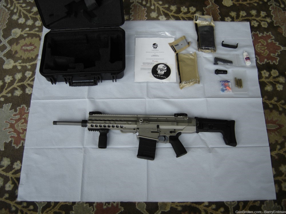 RARE! DRD Paratus 16 308WIN 16” Nickel Boron Plating 20RD with Case New!-img-2