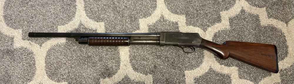 TAKEDOWN J Stevens A&T Co Model 520 12-Gauge 26” Blued & Walnut M520-img-0