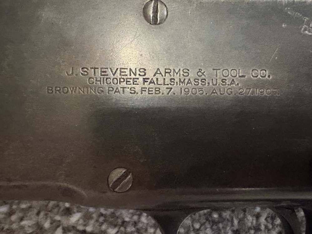 TAKEDOWN J Stevens A&T Co Model 520 12-Gauge 26” Blued & Walnut M520-img-5