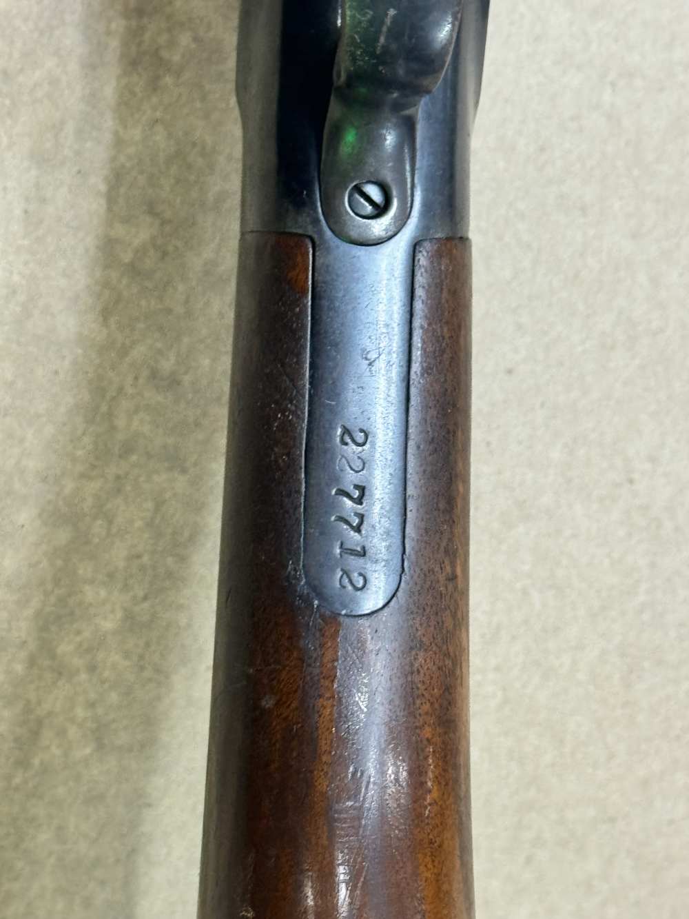 Hopkins & Allen Model G 12ga single shot break over shotgun -img-18