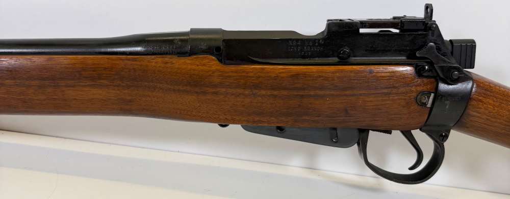 Enfield Long Branch 1943 NO4 MK I* 303 brit BA rifle 22" wood stock -img-3