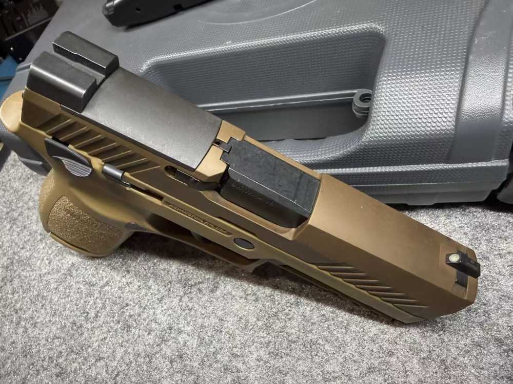 Display Sample -  P320 M18 9mm Luger 3.9" BBL (1)17RD & (2)21RD Coyote-img-1