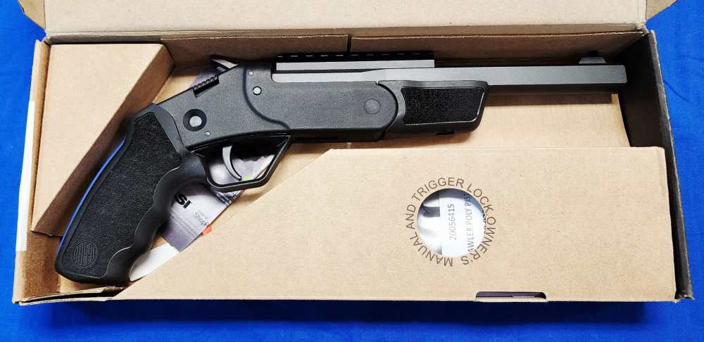 NEW IN BOX ROSSI BRAWLER .410/.45 COLT SINGLE SHOT PISTOL W/ RAIL-img-0