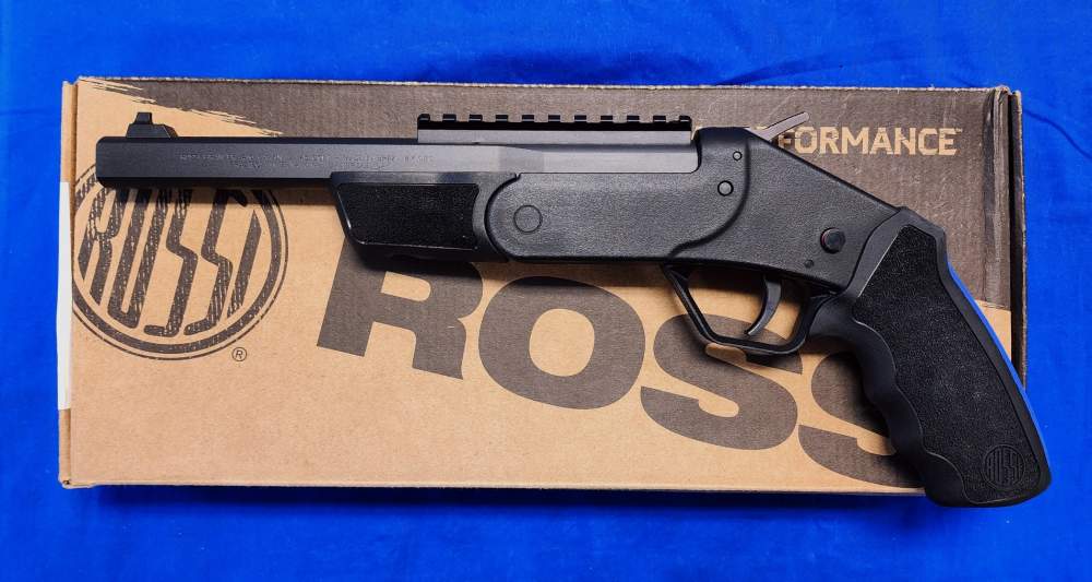 NEW IN BOX ROSSI BRAWLER .410/.45 COLT SINGLE SHOT PISTOL W/ RAIL-img-1
