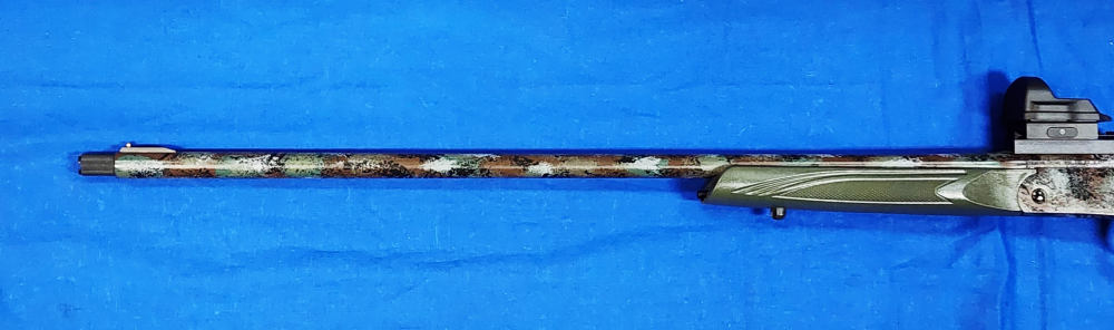 MINT SAVAGE STEVENS 301 .410 26" THUMBHOLE, CAMO, CRIMSON TRACE-img-5