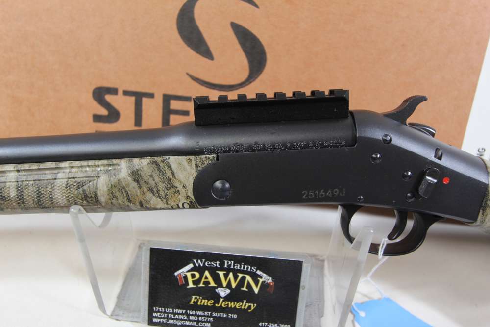 Savage Stevens 301 single shot 20 ga 26" bottomland camo-img-2