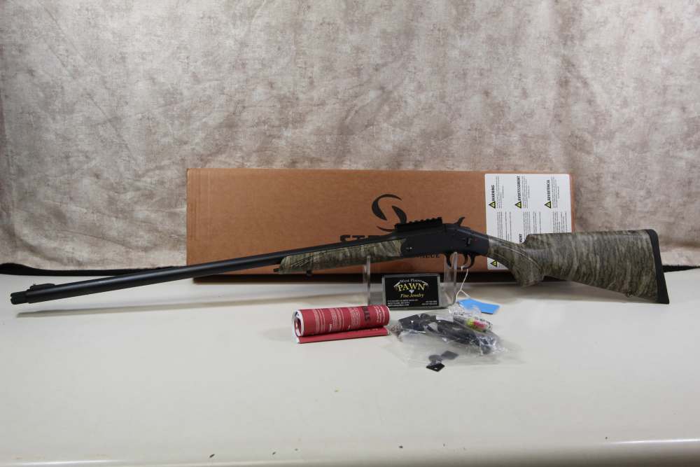 Savage Stevens 301 single shot 20 ga 26" bottomland camo-img-0