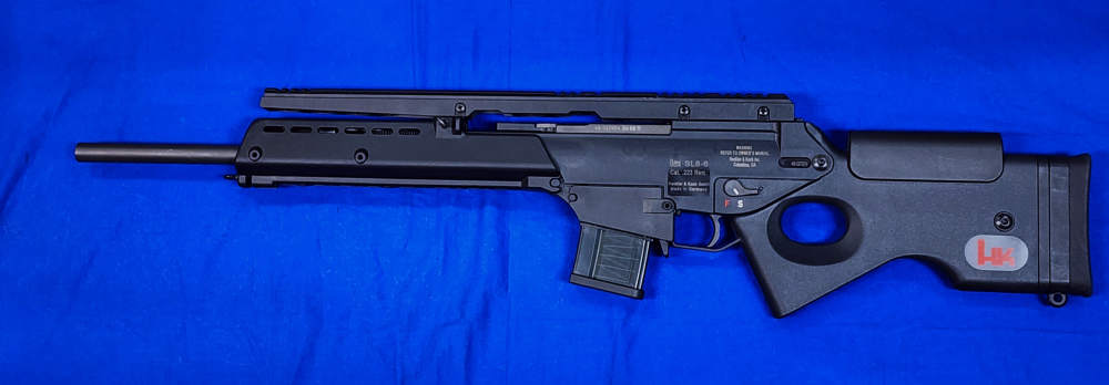 MINT HECKLER & KOCH SL8-6 .223 20" THUMBHOLE, FACTORY RAIL, MANUAL-img-1