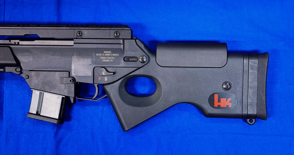 MINT HECKLER & KOCH SL8-6 .223 20" THUMBHOLE, FACTORY RAIL, MANUAL-img-4