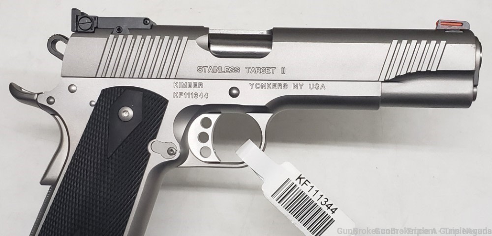 Kimber Stainless Target II 9mm 5in barrel CA LEGAL 3200108CA-img-4
