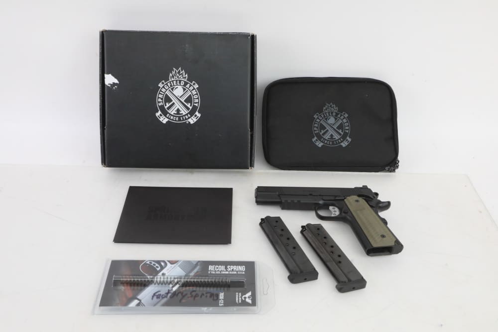 Springfield 1911 Operator 9mm 5" SAFE QUEEN with FOB & NO RESERVE!-img-0