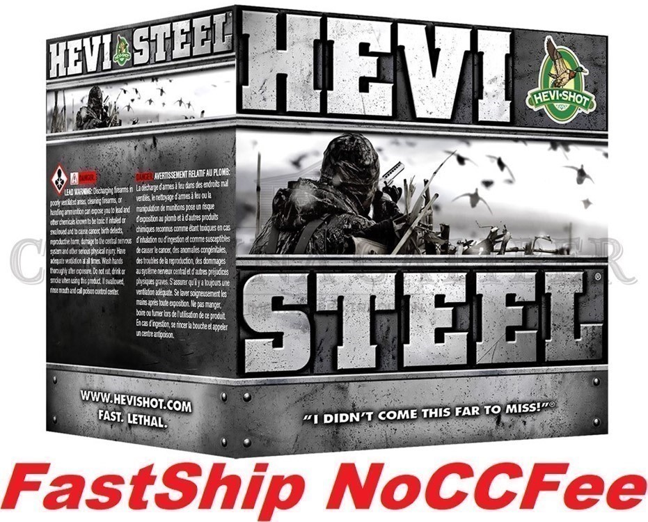HEVI-SHOT 12 GA #4 HEVI STEEL 12GA 4 HS60004-img-0