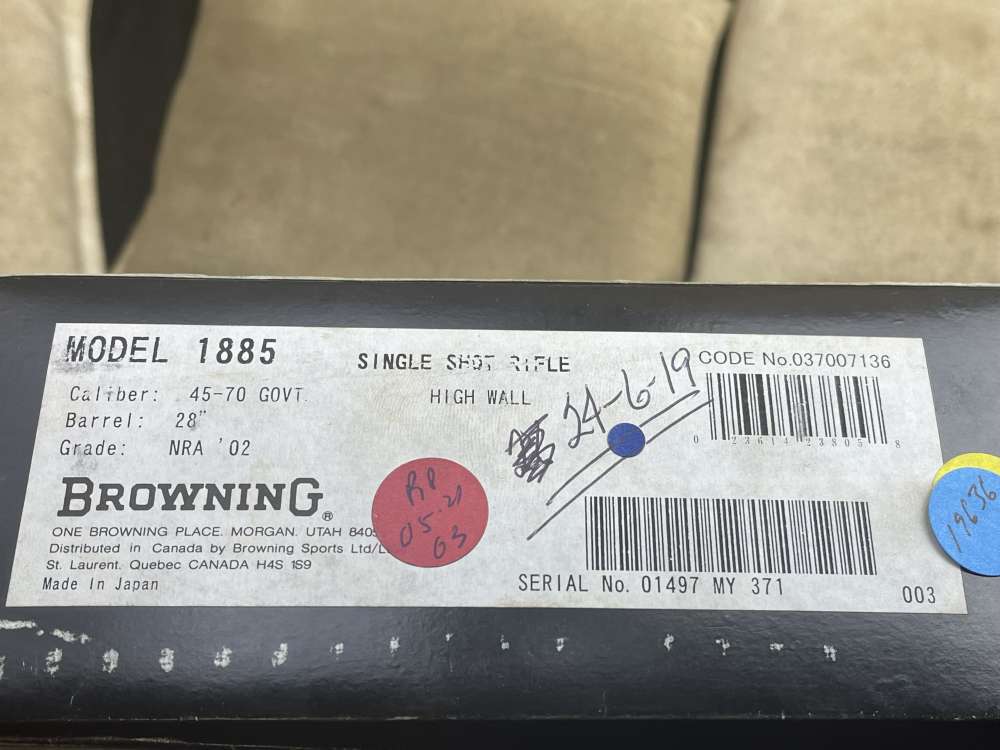 Browning 1885 2002 Friends Of NRA 45-70 New-img-32