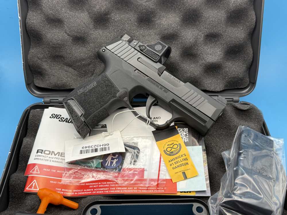 Sig Sauer P365 9mm w/ Romeo RS Compact Optic Nitron P-365 NEW-img-1