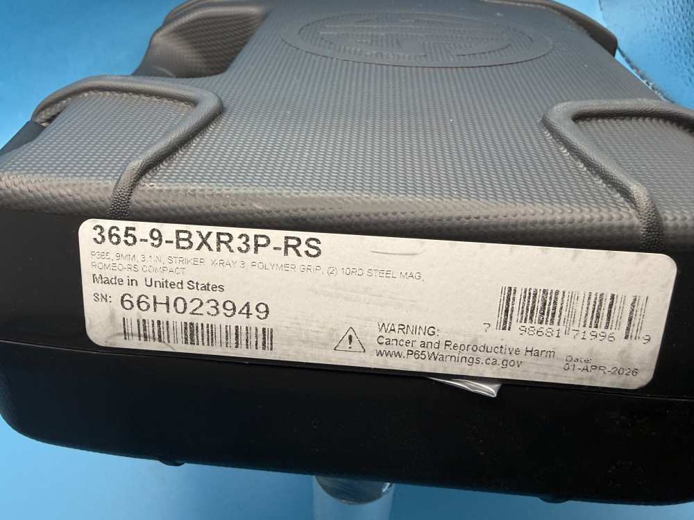 Sig Sauer P365 9mm w/ Romeo RS Compact Optic Nitron P-365 NEW-img-2