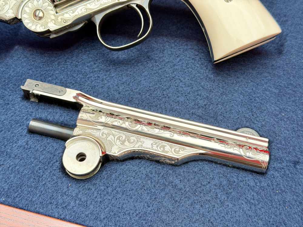 FACTORY ENGRAVED - Smith & Wesson Performance Center Schofield 2000-img-8