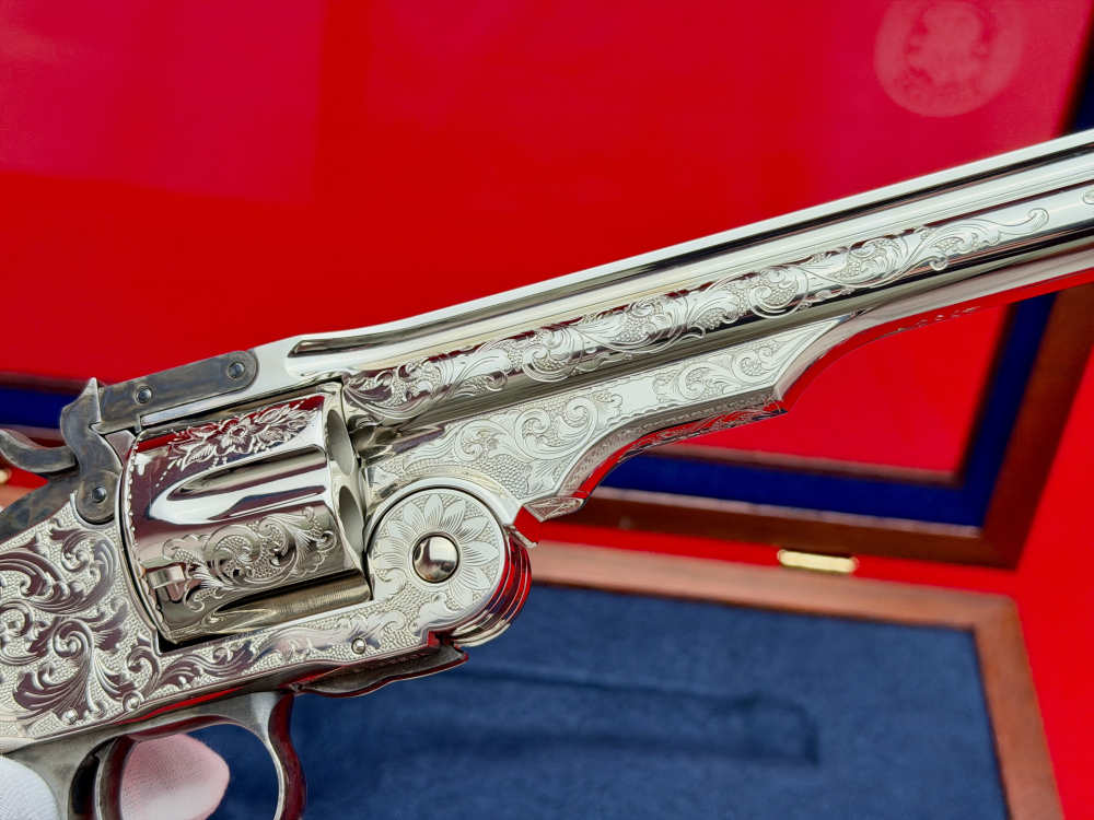 FACTORY ENGRAVED - Smith & Wesson Performance Center Schofield 2000-img-14
