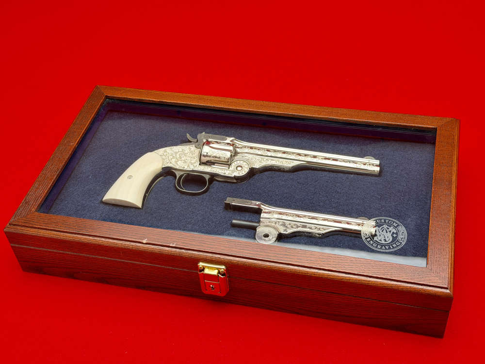 FACTORY ENGRAVED - Smith & Wesson Performance Center Schofield 2000-img-26