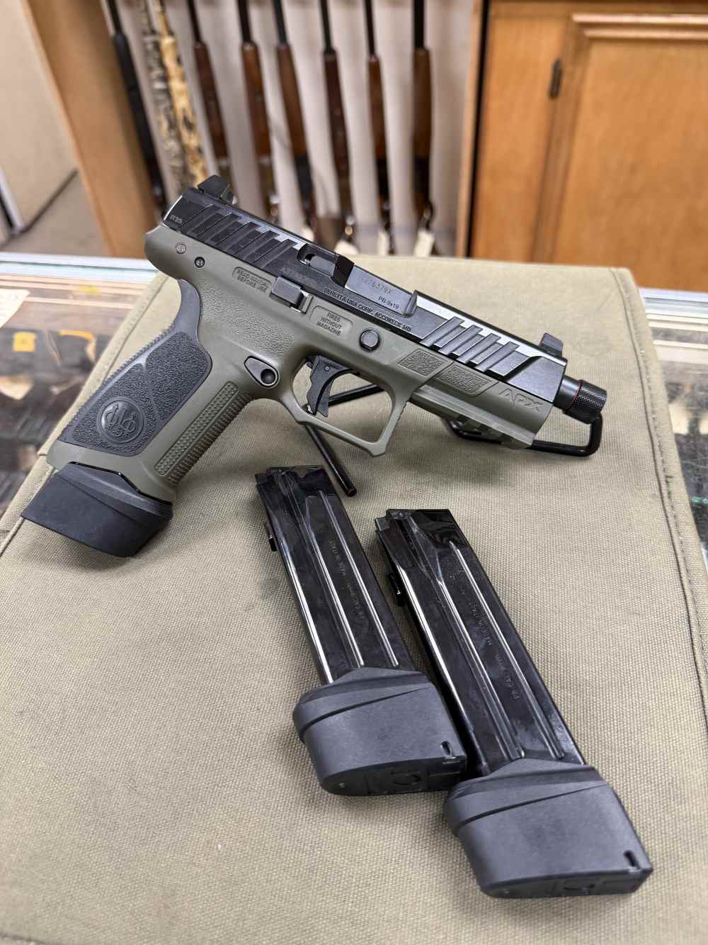 Beretta APX A1 Tactical 9mm Optic / Suppressor ready-img-0