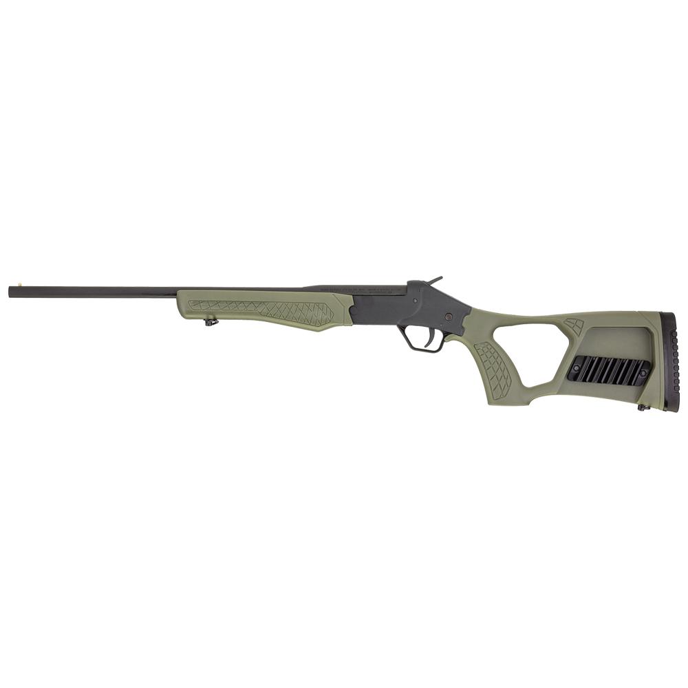 Rossi SS Poly Tuffy 410GA 18.5in BK/OD Green Break-Action Shotgun SSP1-OD-img-1