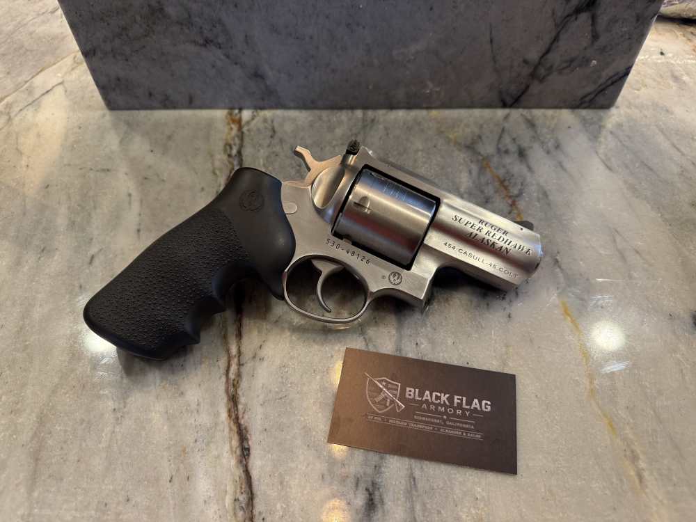 Ruger Super Redhawk Alaskan .454 Casull / .45 Colt Stainless Revolver-img-0