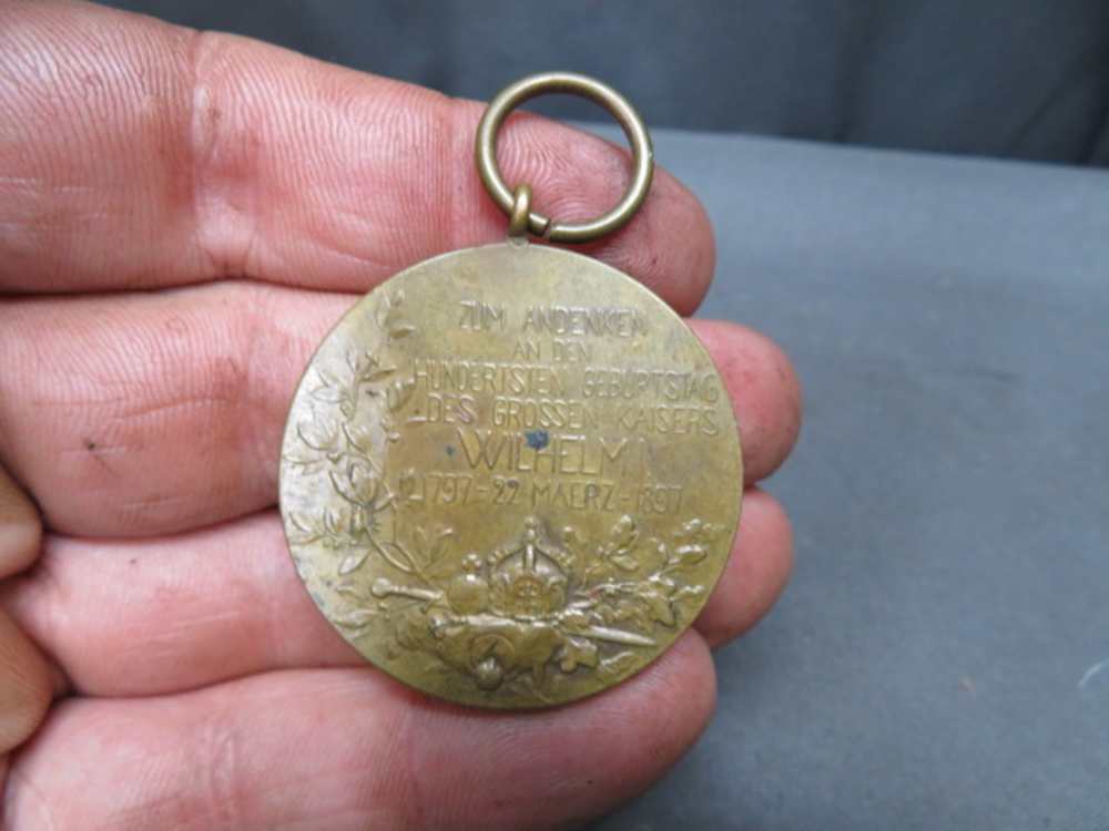 LOT OF 3 PRE WWI IMPERIAL GERMAN MEDALS-AUSTRO PRUSSIAN WAR-img-6