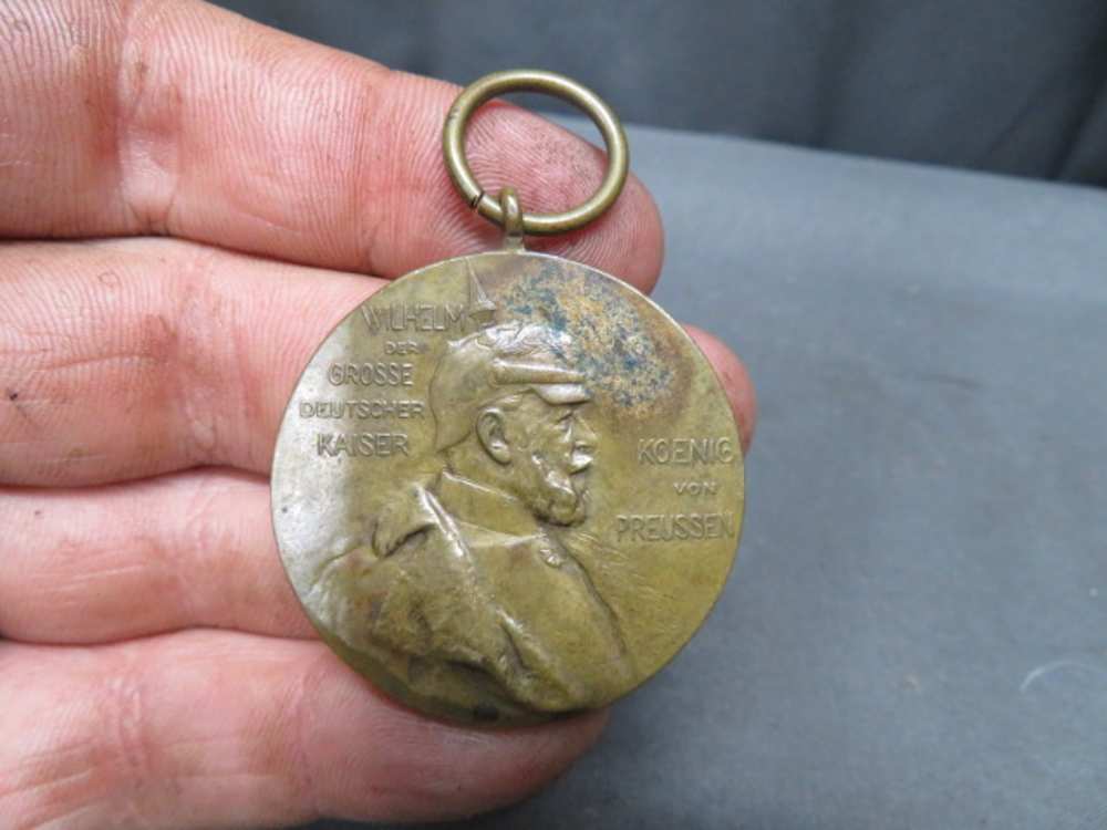 LOT OF 3 PRE WWI IMPERIAL GERMAN MEDALS-AUSTRO PRUSSIAN WAR-img-5