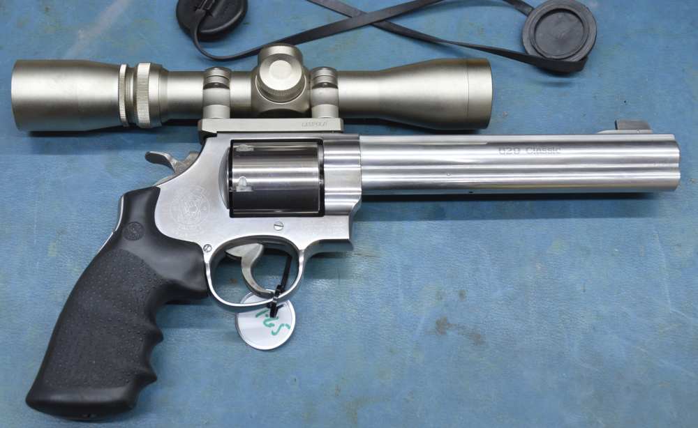 Smith & Wesson 629-5 Classic Factory Ported Stainless w/ Burris 2-7 Scope-img-1