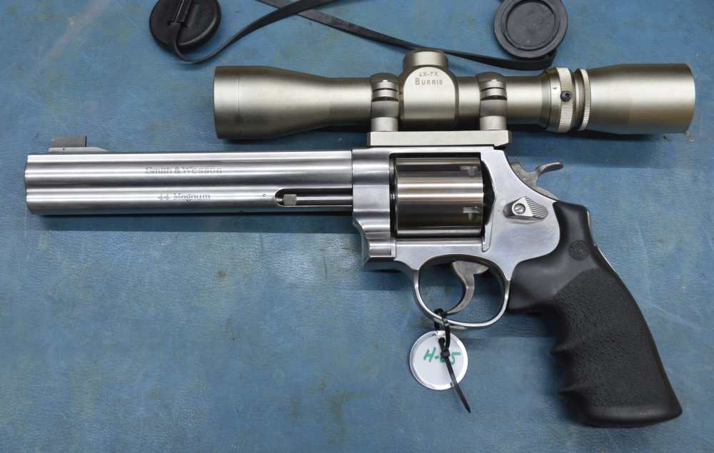 Smith & Wesson 629-5 Classic Factory Ported Stainless w/ Burris 2-7 Scope-img-0
