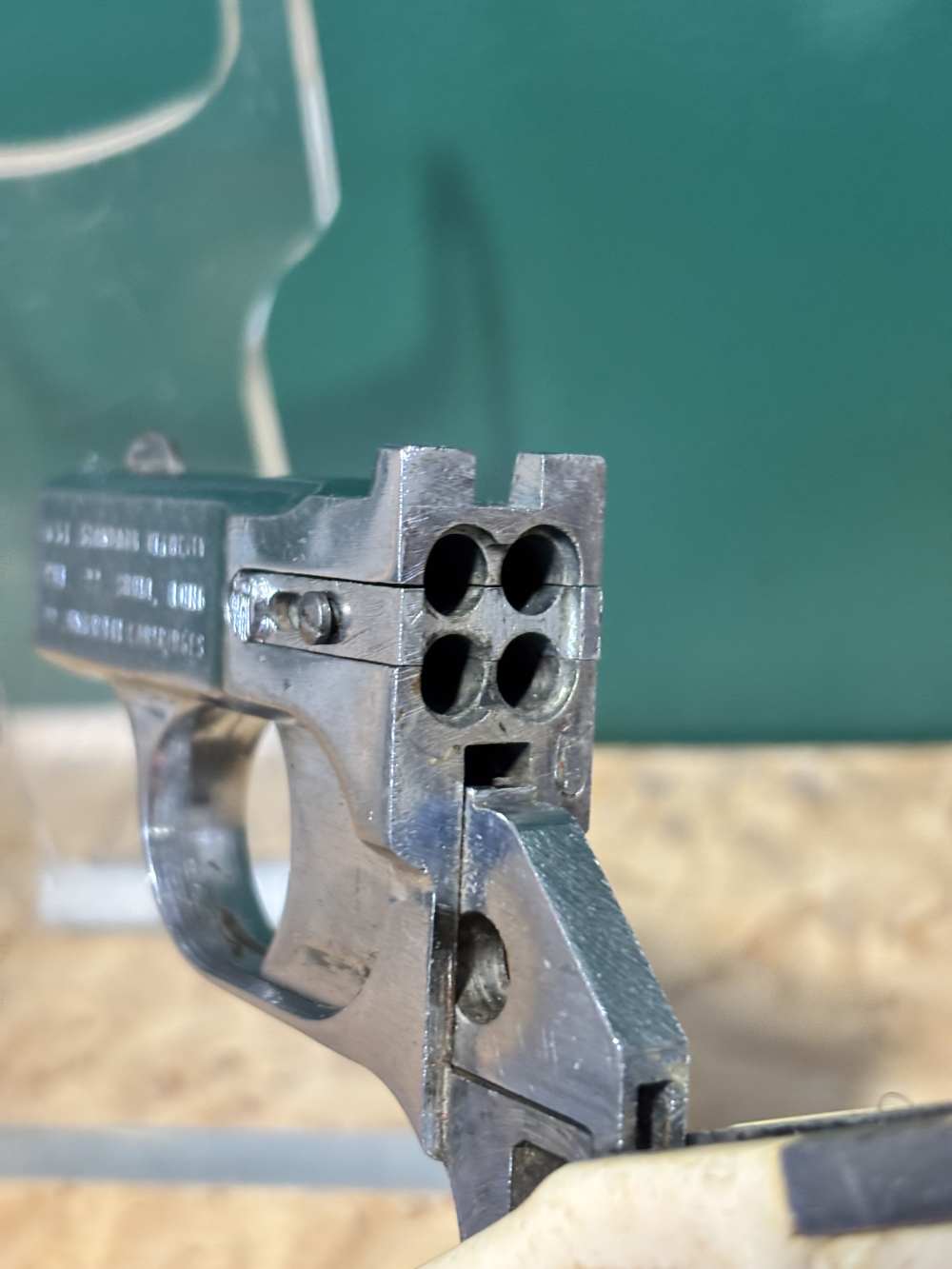 EIG Four Barrel Derringer Nickel .22 LR Mfg In Italy-img-5