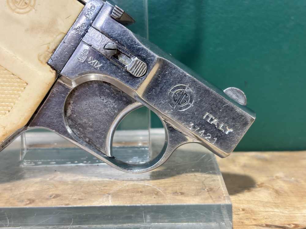 EIG Four Barrel Derringer Nickel .22 LR Mfg In Italy-img-1