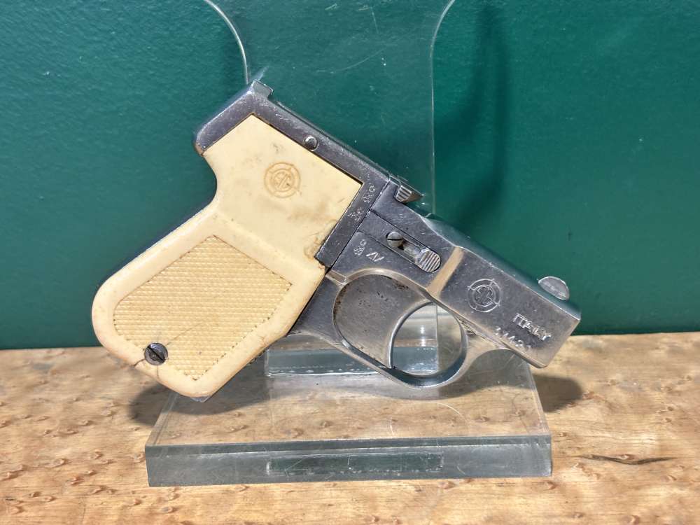 EIG Four Barrel Derringer Nickel .22 LR Mfg In Italy-img-0