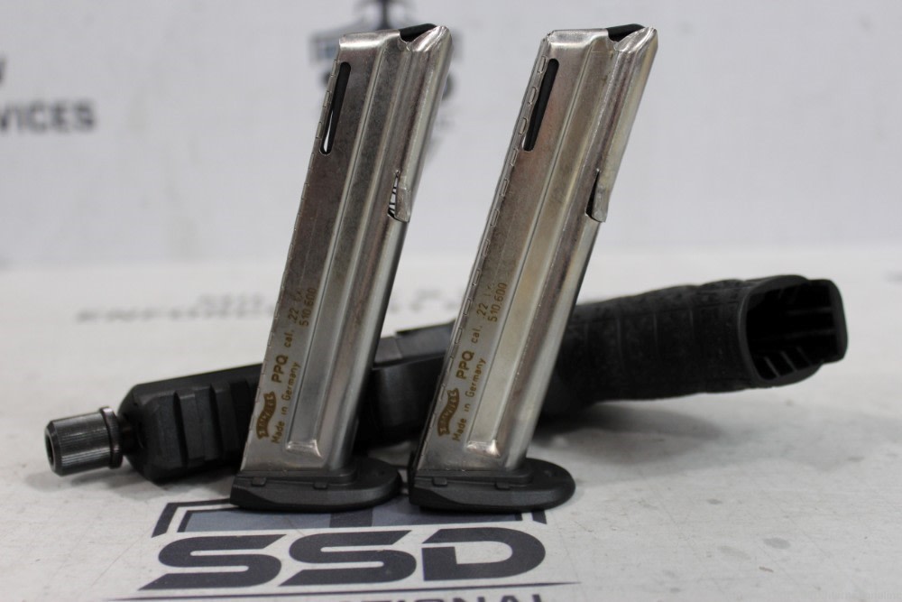 Walther PPQ 22 M2 Tactical .22LR Threaded Barrel 12rd Mags 5100301-img-14